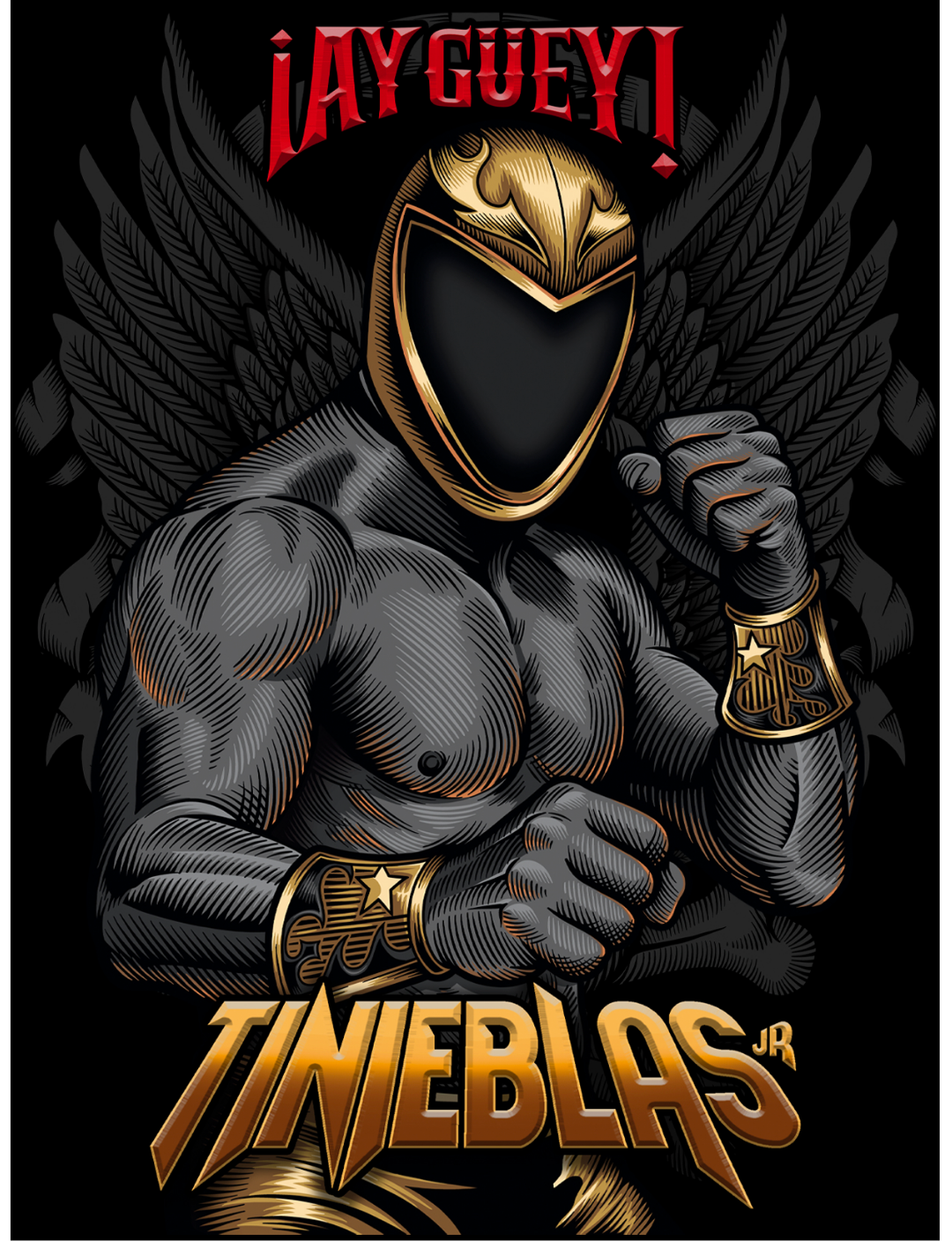 Tinieblas Jr. Classic Wallet
