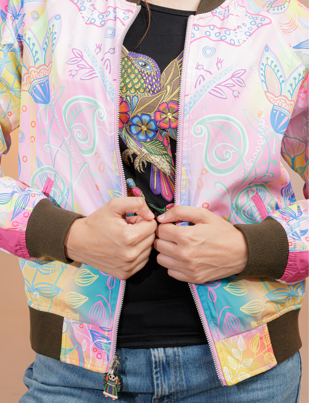 Bomber Acapulco 50s — Women's heritage jacket by ¡Ay Güey!