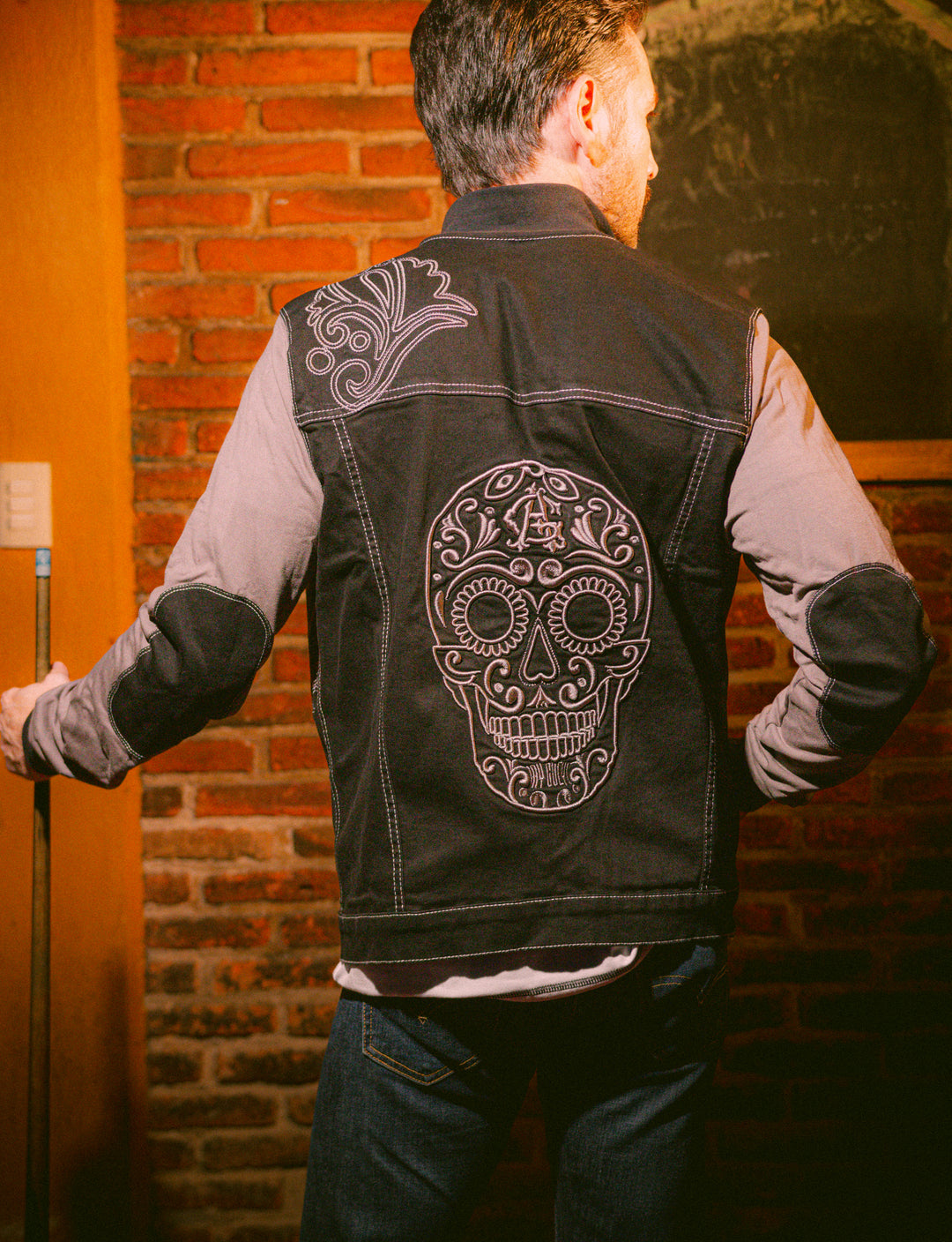 Mezcal Reposado Chamarra — Men's heritage jacket by ¡Ay Güey!