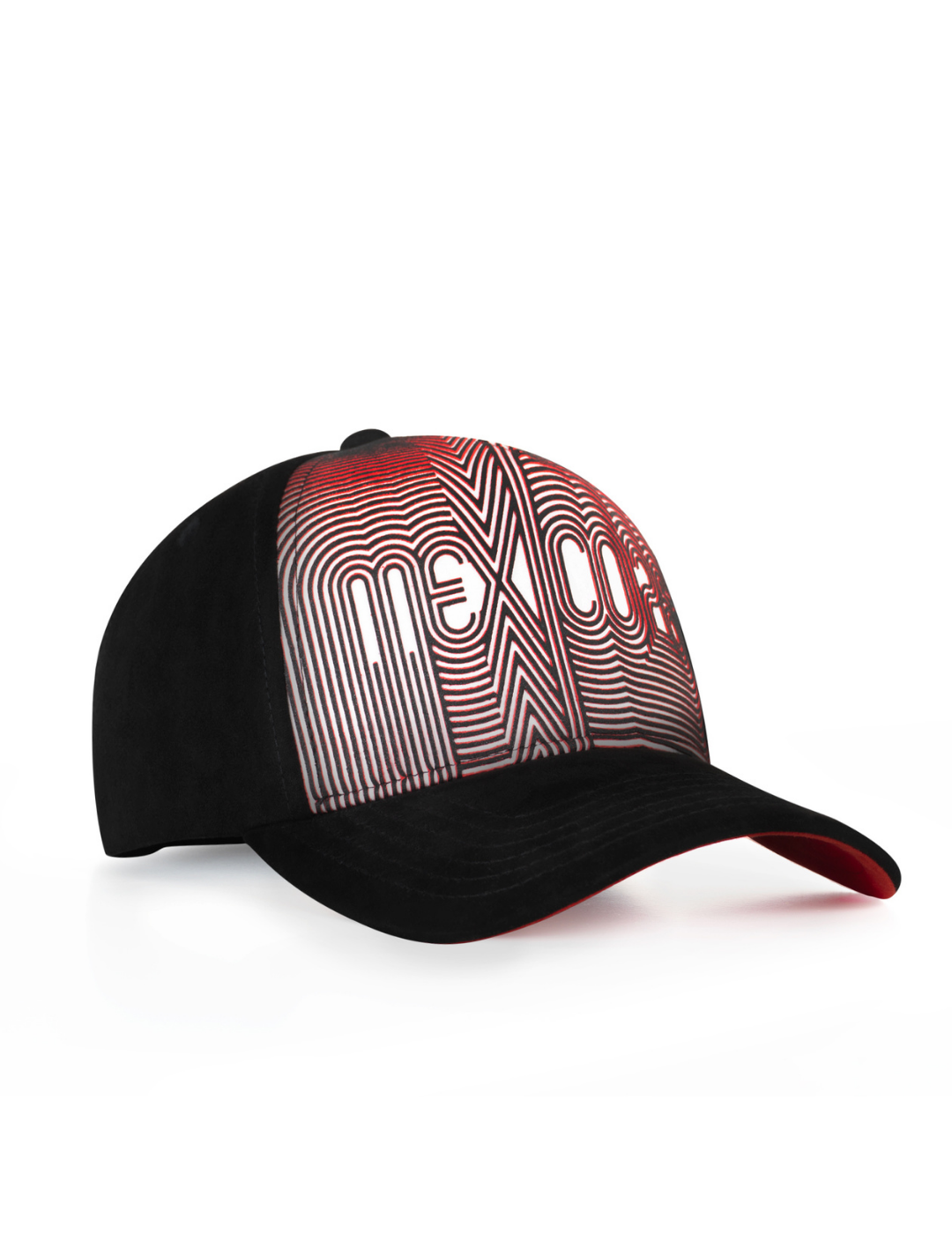 GORRA MX 2026 NEGRA/ROJA