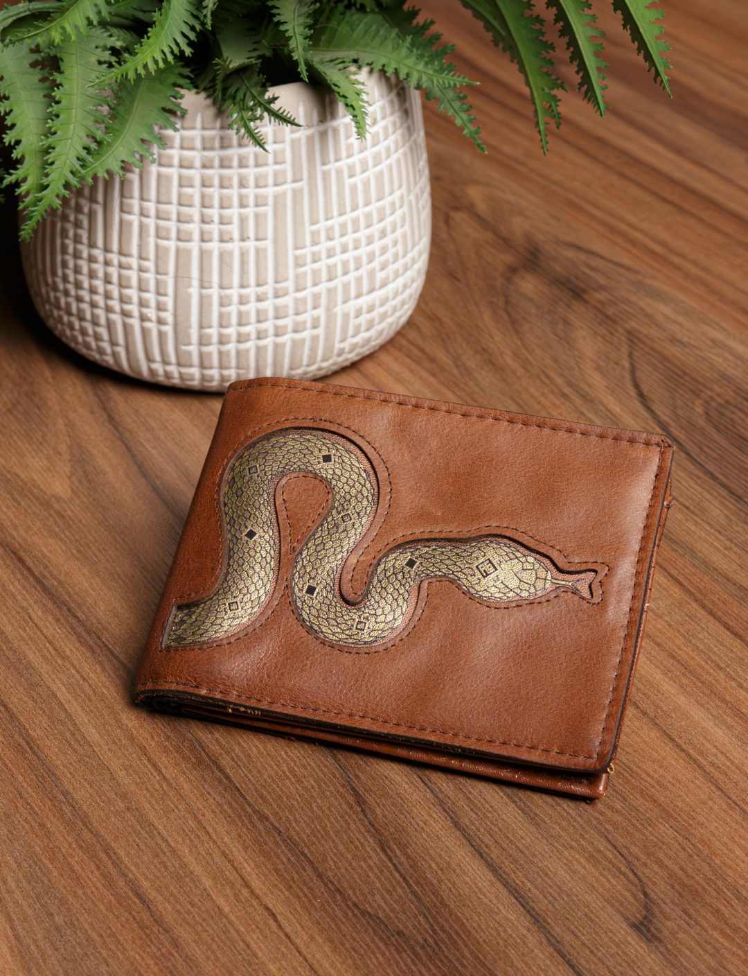 Leather Wallet Serpiente