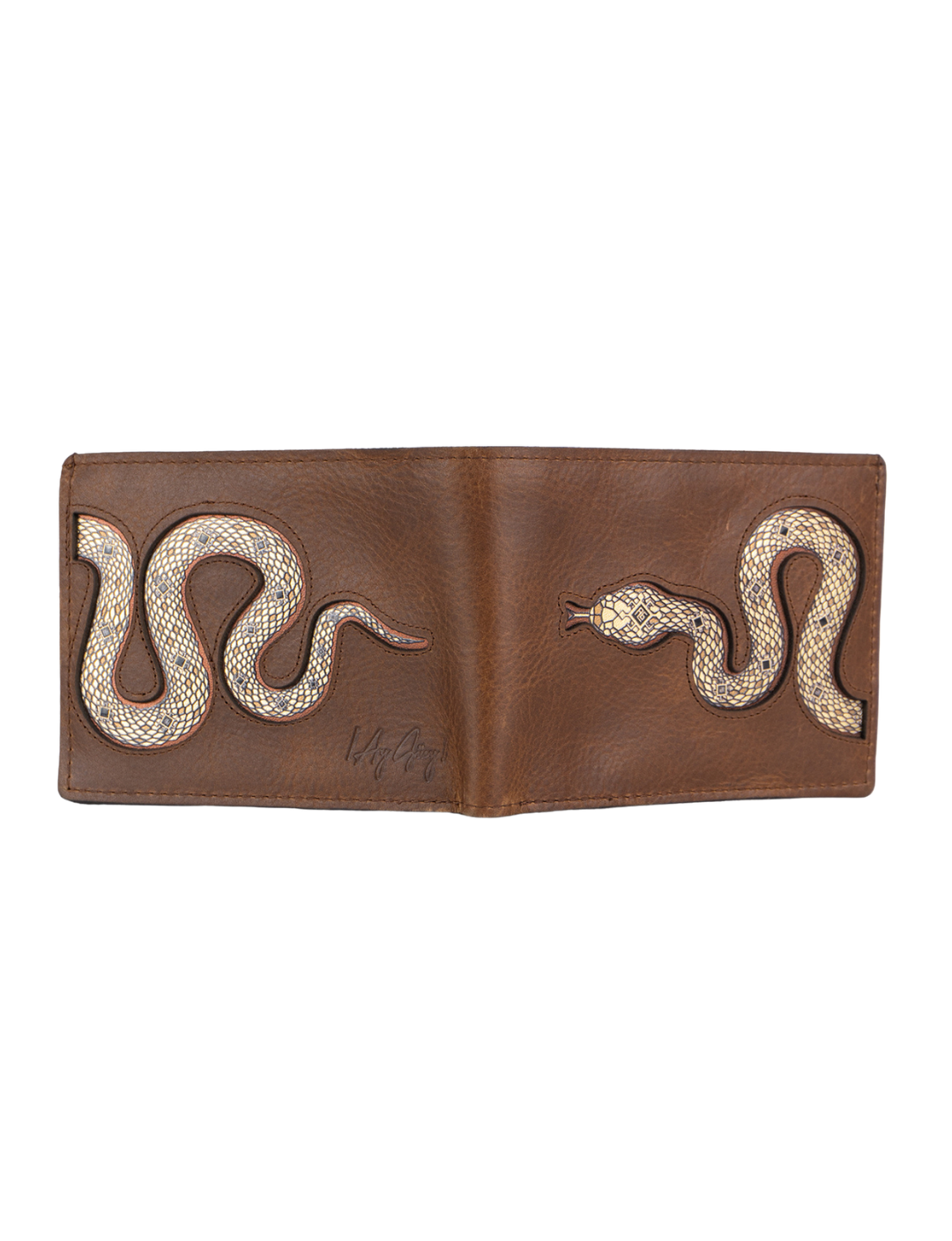 Leather Wallet Serpiente