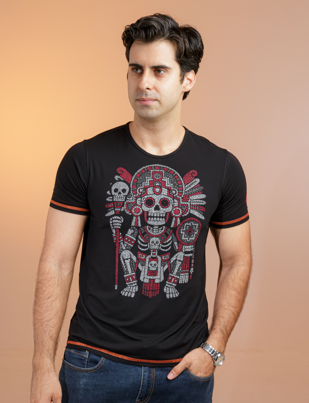 Tecuhtli — Men's heritage tee by ¡Ay Güey!